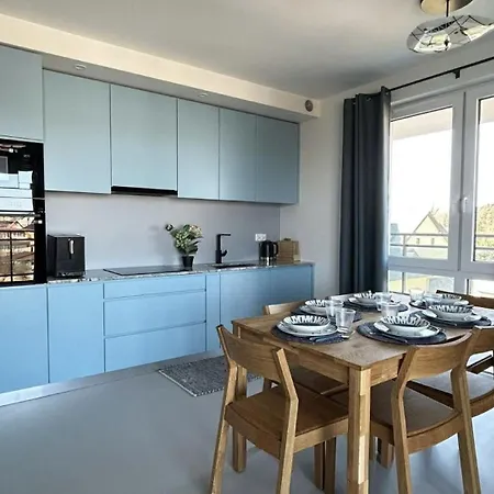 Premium Piamola - Balkon 33m2 Z Widokiem Na Zalew Wislany, Ladowarka Ev, Box Na Rowery, Basen * Kąty Rybackie