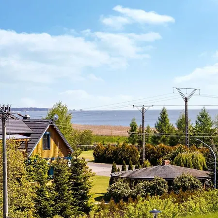 Premium Piamola - Balkon 33m2 Z Widokiem Na Zalew Wislany, Ladowarka Ev, Box Na Rowery, Basen 아파트 Kąty Rybackie