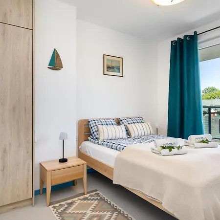 Premium Piamola - Balkon 33m2 Z Widokiem Na Zalew Wislany, Ladowarka Ev, Box Na Rowery, Basen *