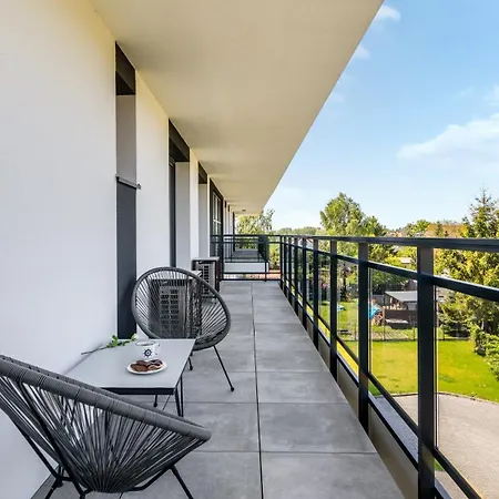 아파트 Premium Piamola - Balkon 33m2 Z Widokiem Na Zalew Wislany, Ladowarka Ev, Box Na Rowery, Basen *
