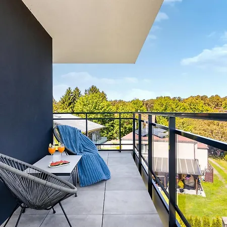 Premium Piamola - Balkon 33m2 Z Widokiem Na Zalew Wislany, Ladowarka Ev, Box Na Rowery, Basen 아파트 *